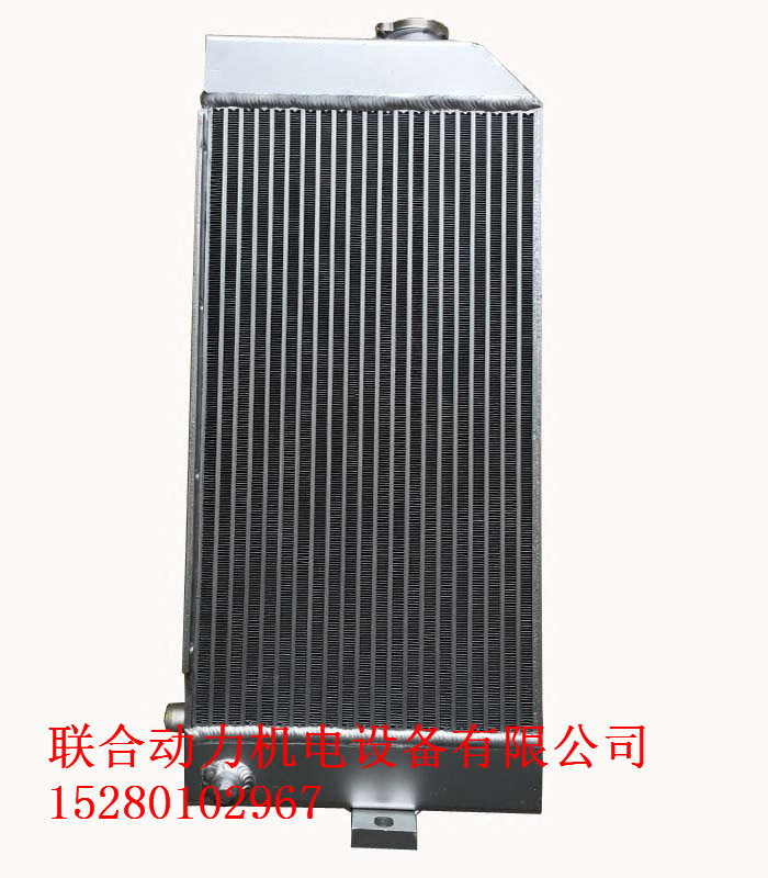 玉柴YC60-8板翅水箱散热器总成