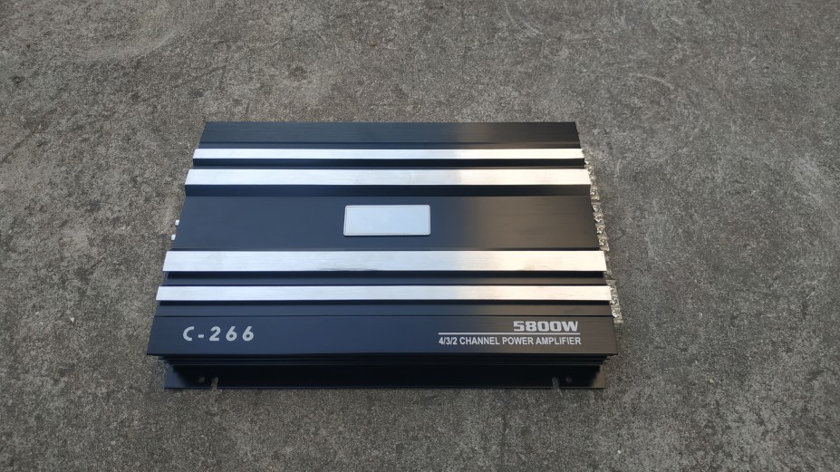 1800W4路大功发烧汽车功放 4声道 车载四路功放 低音炮 音响改装