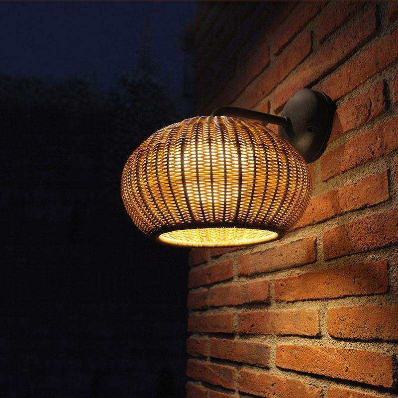 东南亚藤编壁灯别墅庭院室外墙农家乐景观灯花园阳台复古藤艺灯,收纳整理,烫衣板及配件,淘宝优惠券,粉丝福利购,淘宝优惠卷