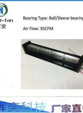 热销DC40190(40mm*190mm)工业静音横流风机12v24V贯流风扇