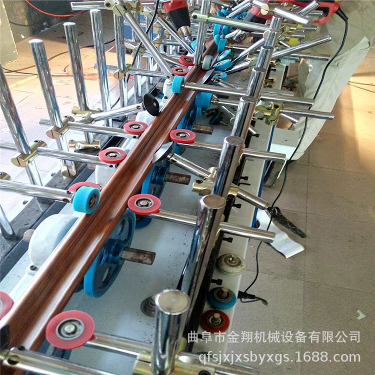 铝合金移门滚胶包覆覆膜机
