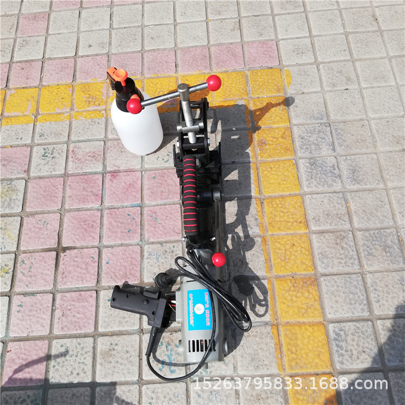 EG-23电动钢轨钻孔机 220V轨道钻孔打眼机 电务导接线轨道钻孔机