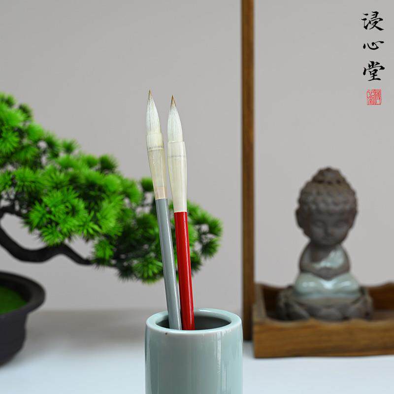 浸心堂飞雪中行楷兼毫初学者欧颜柳赵楷书隶书小行书专用毛笔