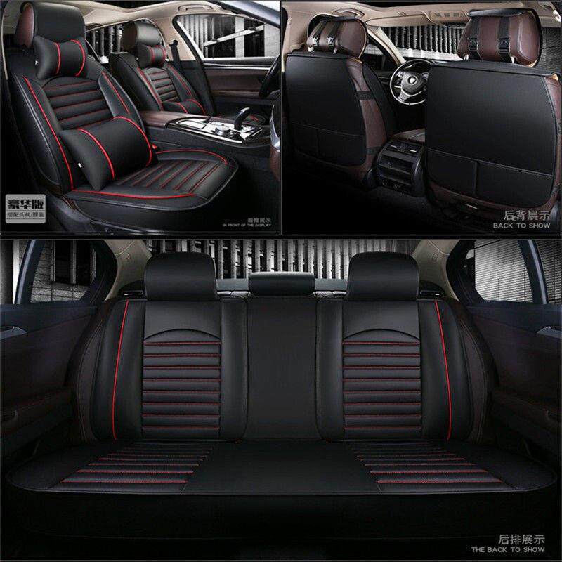 适用现代瑞纳朗动悦动通用座套全包围皮革轿车座椅四季汽车坐垫
