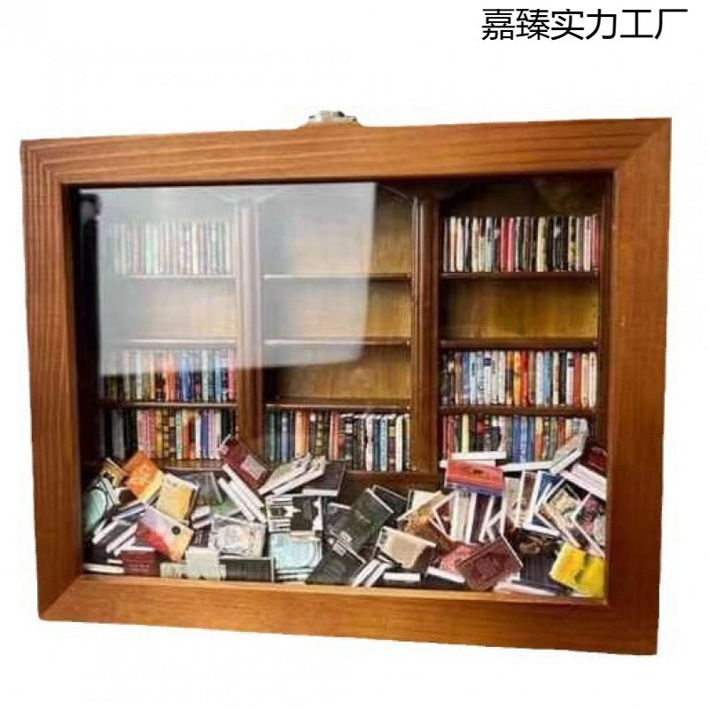 迷你迷你书架创意家具书柜小书架书柜迷你版微缩小书架迷你微缩风