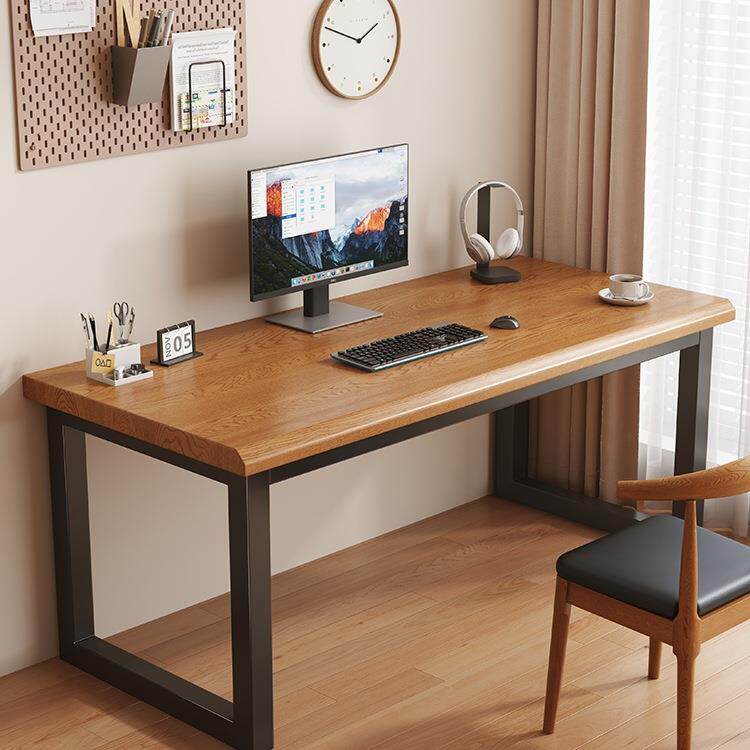 实木电脑桌台式书桌学生家用学习桌电竞桌长方形桌子办公桌工作台