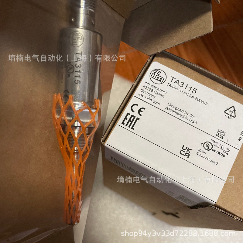 供应TA3115 TA-050CLEM14-A-ZVG/US易福门温度变送器模拟量输出