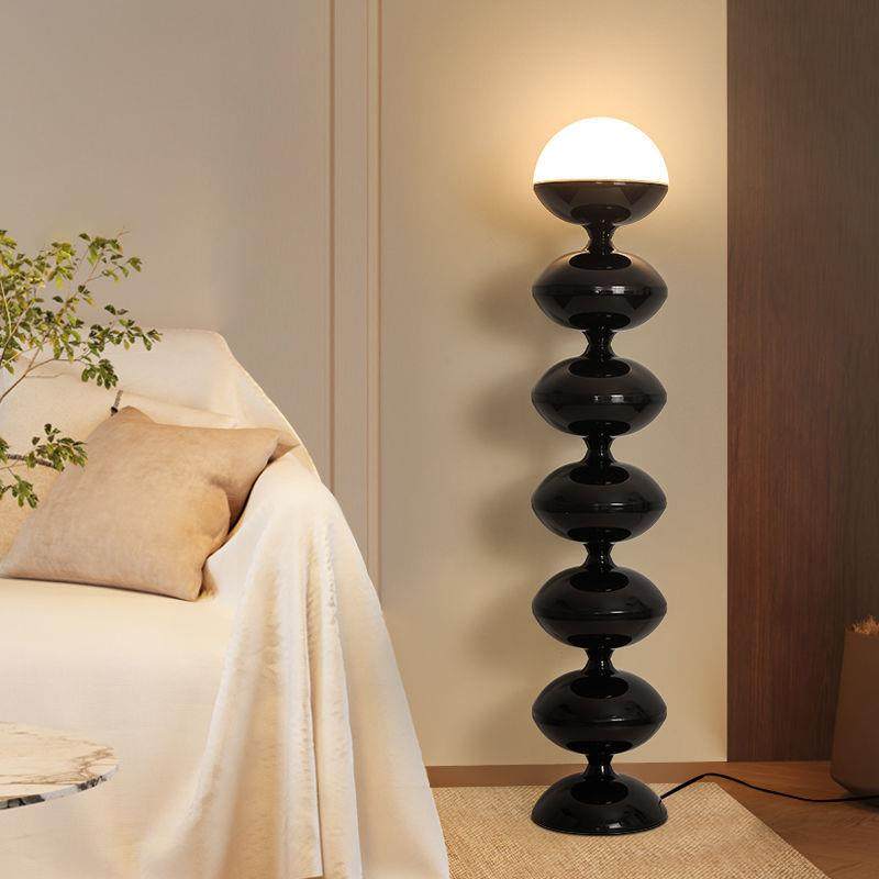 北欧中古奶油风艺术葫芦落地灯网红简约客厅卧室沙发旁墙角灯