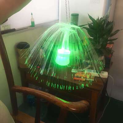 户外水母灯七彩变幻220Vled装饰灯防水彩色工程灯