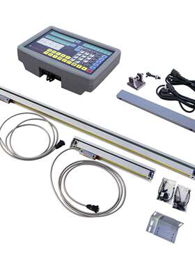 米诺MINUO光栅尺5um配二轴数显表