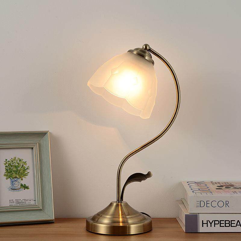 欧式田园地中海床头家用卧室书房台灯装饰灯具复古温馨创意浪漫