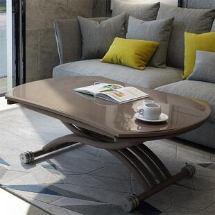 高迈登简约现代升降茶几餐桌两用小户型升降茶几餐桌茶几直销