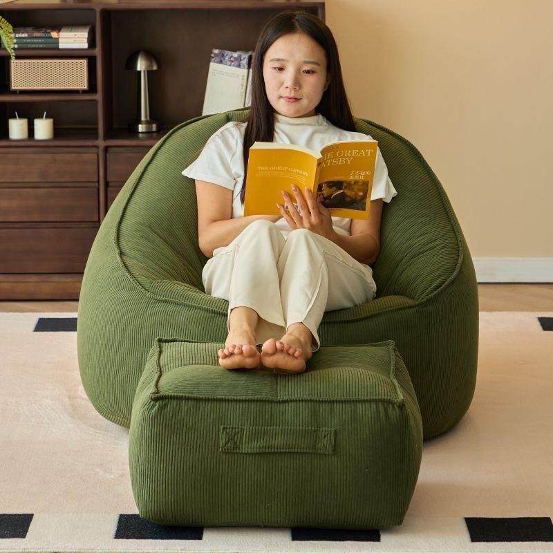 懒人沙发豆袋椅子卧室家用小户型客厅阳台榻榻米躺椅网红单人休闲