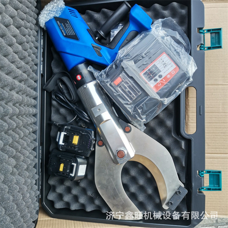快速剪切 铁管开口断线钳 电缆剪棘齿轮剪 充电式电动液压线缆剪