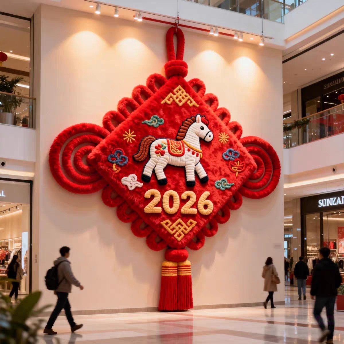 2026马年新年手工编织大中国结