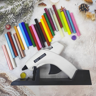 无线底座不滴胶安全11MM热熔胶胶枪40W60W儿童亲子家庭幼儿园手工