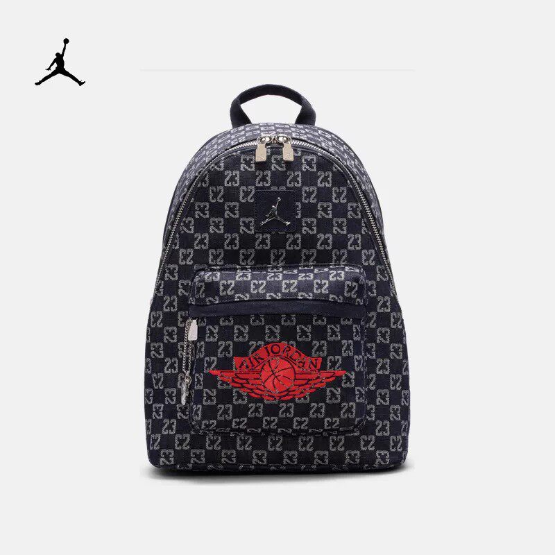 耐克/NIKE JORDAN实用书包收纳拉链口袋隔层宽敞双肩包IW1550-455