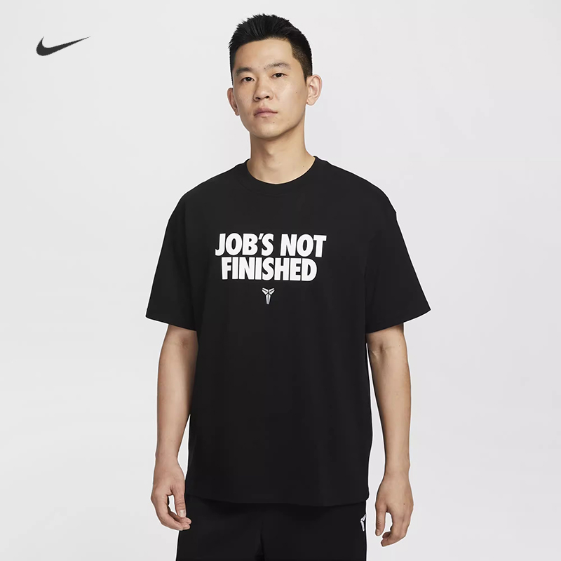 耐克KOBE男子纯棉印花短袖T恤