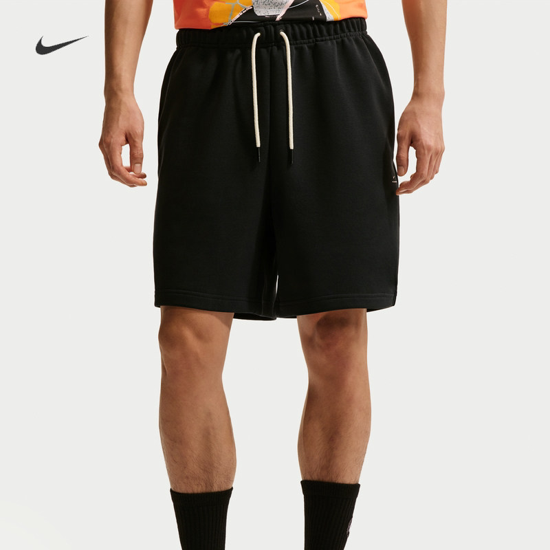 耐克/NIKE男子运动休闲小标速干新款篮球针织短裤IU2391-010-063