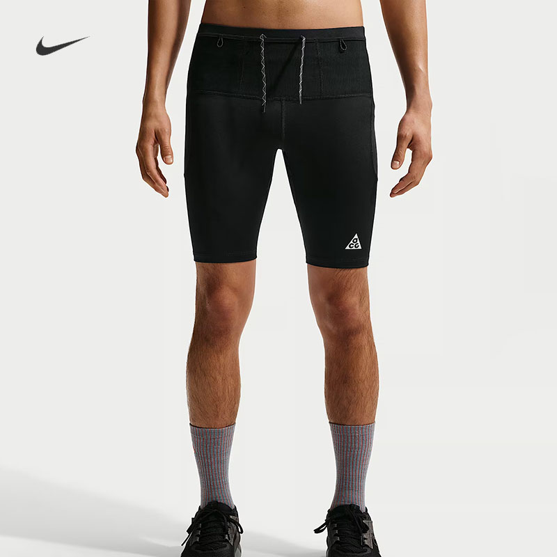 耐克/NIKE ACG男子训练徒步户外越野速干紧身运动短裤IO9672-010图片