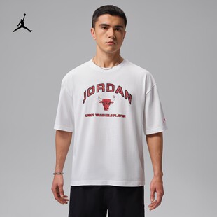耐克/NIKE JORDAN男子运动宽松休闲印花短袖T恤IF3122-010-100