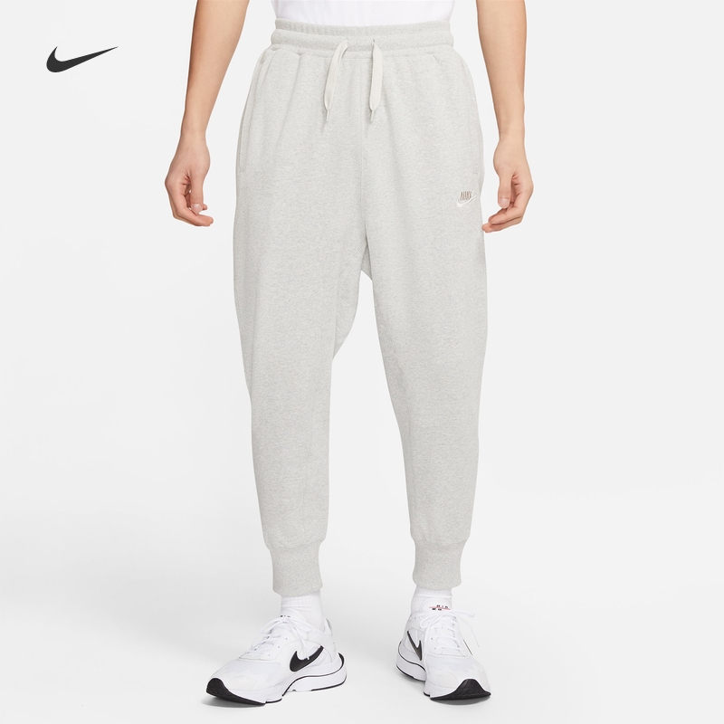 耐克男子跑步透气束脚针织长裤