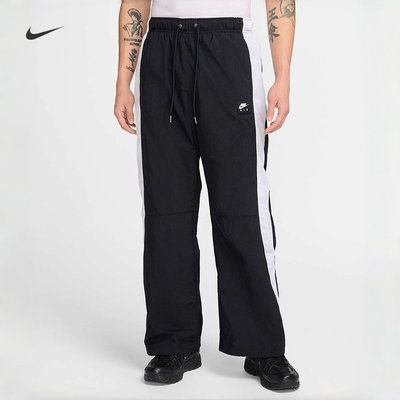 耐克/NIKE男子运动宽松休闲网眼透气训练梭织长裤HJ0286-010-009