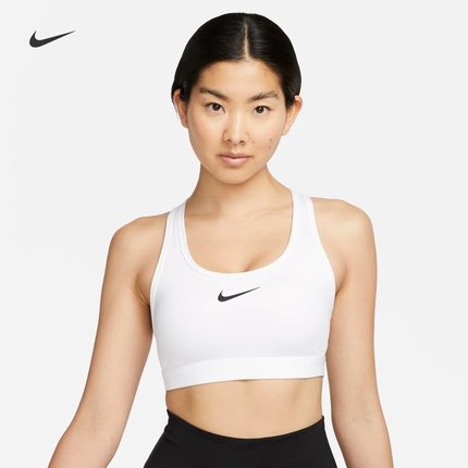 耐克/NIKE女子中强度支撑速干衬垫训练运动内衣DX6822-010-100