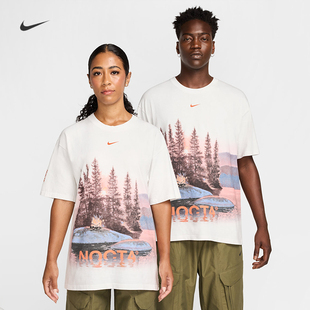 Opal男子宽松休闲印花运动短袖 耐克 NIKE NOCTA 100 T恤FV7866