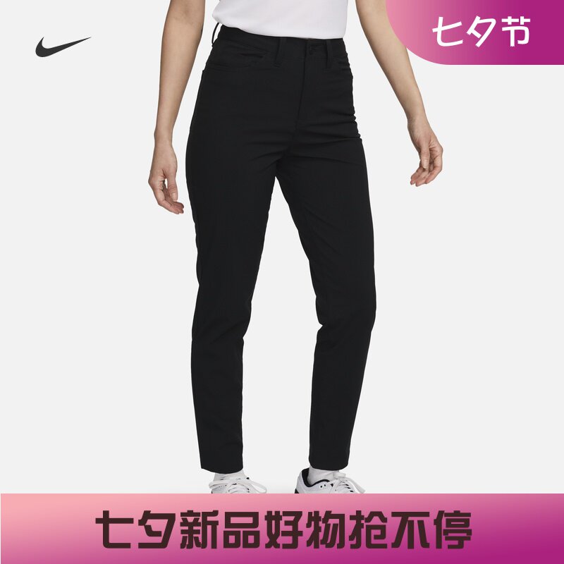 耐克/NIKE TOUR PEPEL女子拒水修身高尔夫运动长裤FQ1364-010-072