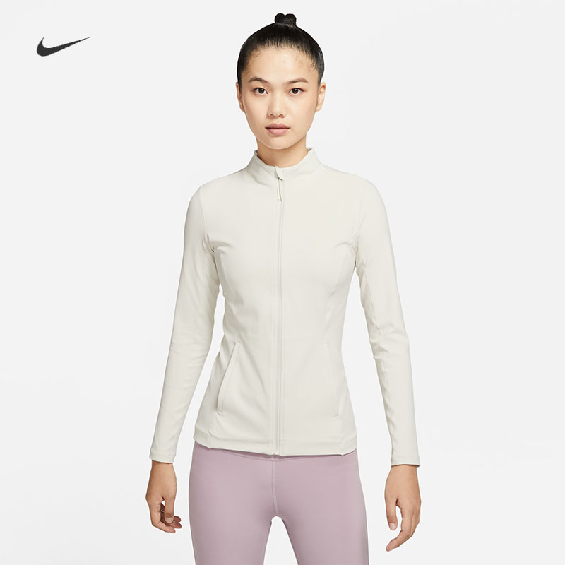 耐克/NIKE女子运动跑步瑜伽训练速干紧身夹克外套DQ6002-010-104 运动服/休闲服装 运动茄克/外套 原图主图