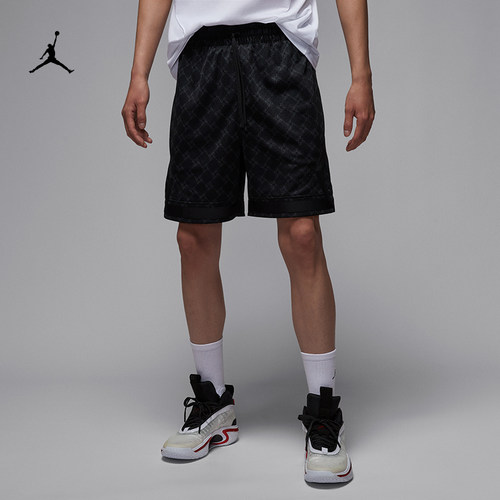 耐克/NIKE JORDAN男子运动休闲印花速干篮球短裤HQ8664-010-104