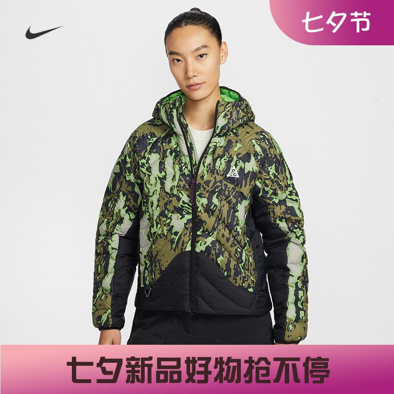 耐克/NIKE ACG女子运动宽松休闲夹棉保暖户外棉服外套II0926-009