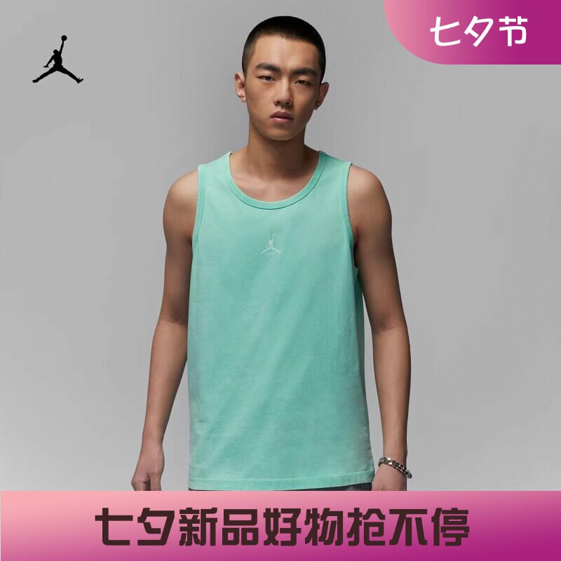 耐克男子薄荷曼波复古纯棉背心