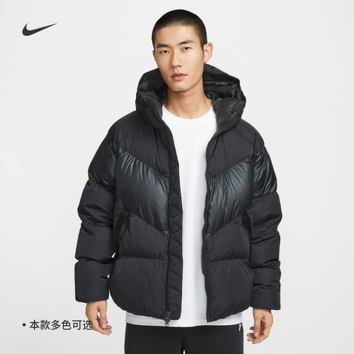 耐克/NIKE男子运动宽松休闲拒水保暖羽绒服外套IB2961-010-319