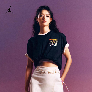 T恤IF3156 耐克 NIKE JORDAN男子运动休闲纯棉印花短袖 110 010