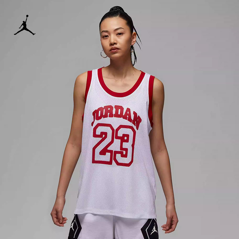 耐克女子休闲网眼速干篮球背心