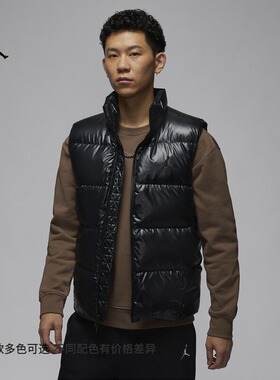 耐克/NIKE JORDAN男子运动休闲保暖羽绒马甲背心FV7274-010-222