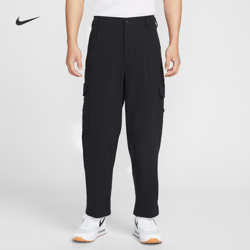 耐克/NIKE男子运动宽松休闲轻便速干高尔夫长裤IB0659-010-382