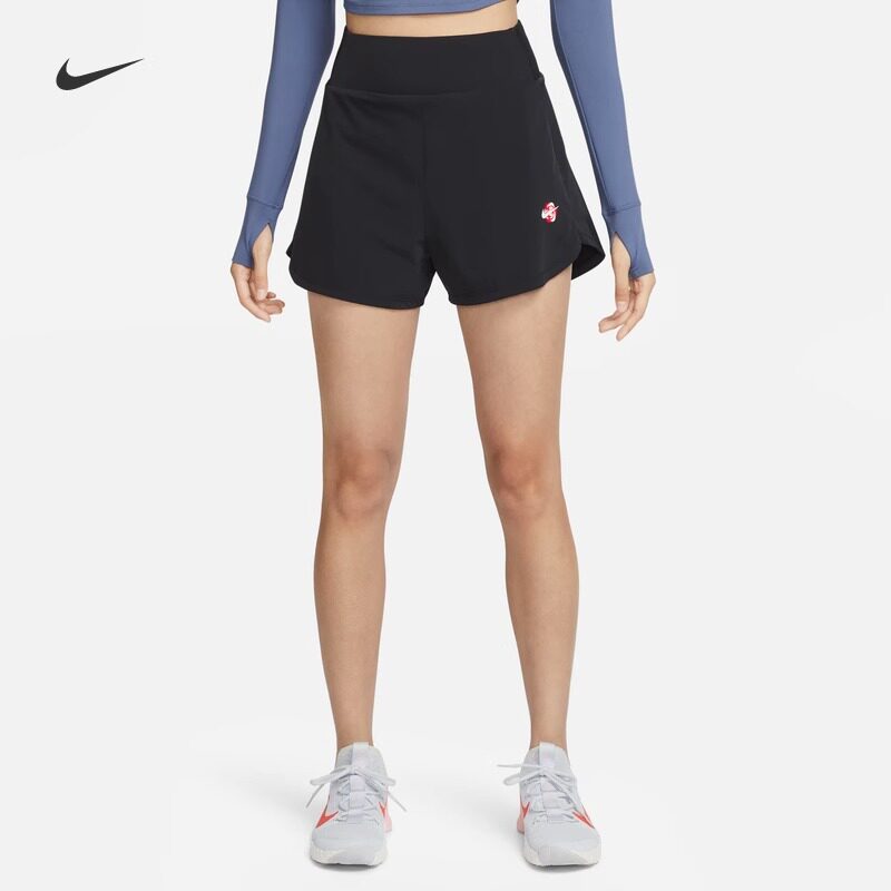 耐克/NIKE女子运动跑步训练健身休闲热裤短裤FQ0695 AQ5419-010
