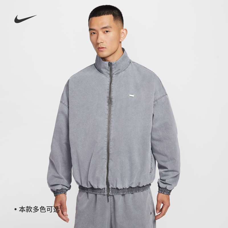 耐克/NIKE男子运动休闲德文布克梭织篮球夹克外套IF1549-010-502