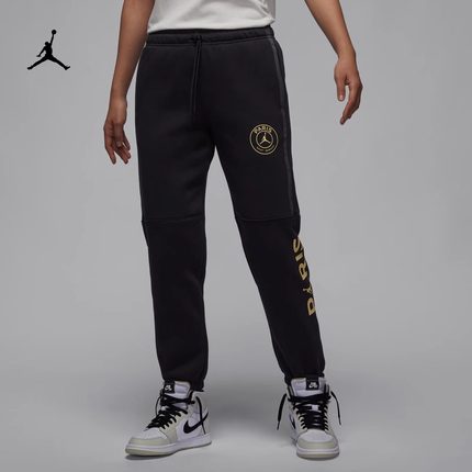 耐克/NIKE JORDAN女子运动休闲加绒大巴黎针织长裤FN5179-010-126