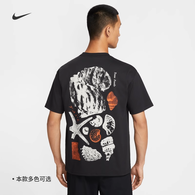 耐克/NIKE ACG男子运动宽松休闲印花户外短袖T恤HV1297-010-505