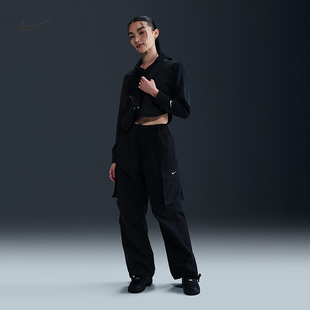 IB1059 耐克 NIKE女子运动宽松休闲大口袋梭织工装 长裤 214 010