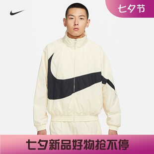 耐克/NIKE男子运动休闲大钩子防风上衣内藏帽夹克外套FB7878-113