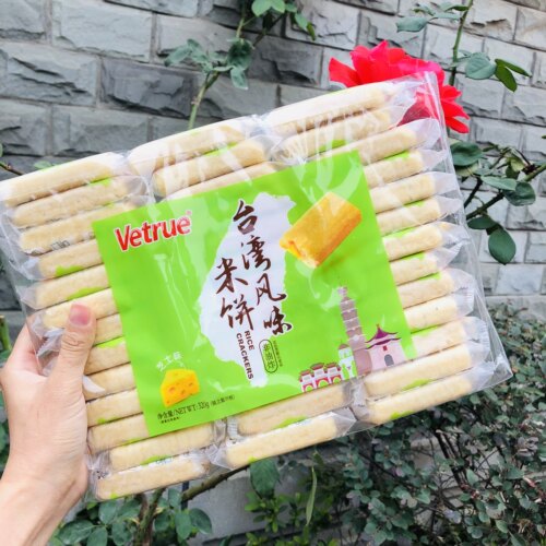 惟度6袋量贩vetrue台湾风味米饼