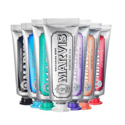 Marvis小样意大利薄荷小牙膏