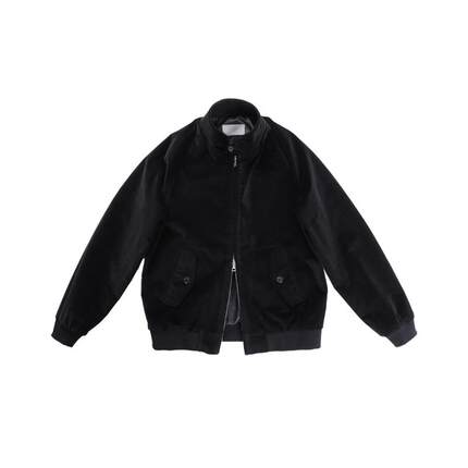 SABDON省道2025秋冬灯芯绒哈灵顿夹克外套YKK拉链