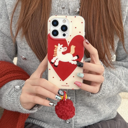 日韩ins可爱甜美红蝴蝶结kt适用OPPO A6/5/Reno15/14/13pro手机壳findx9带链条X7ultra新款A3X防摔X8S+A58/96