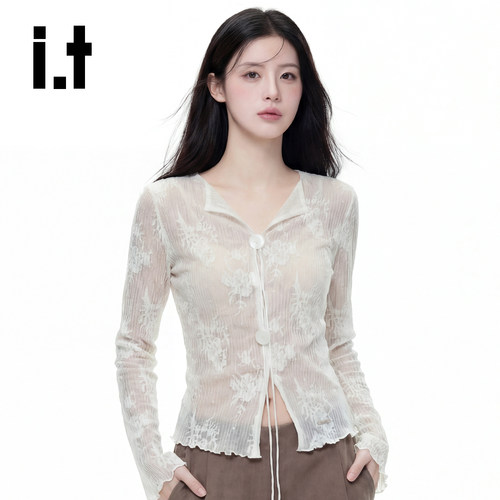 itb+ab纯欲风白色T恤女